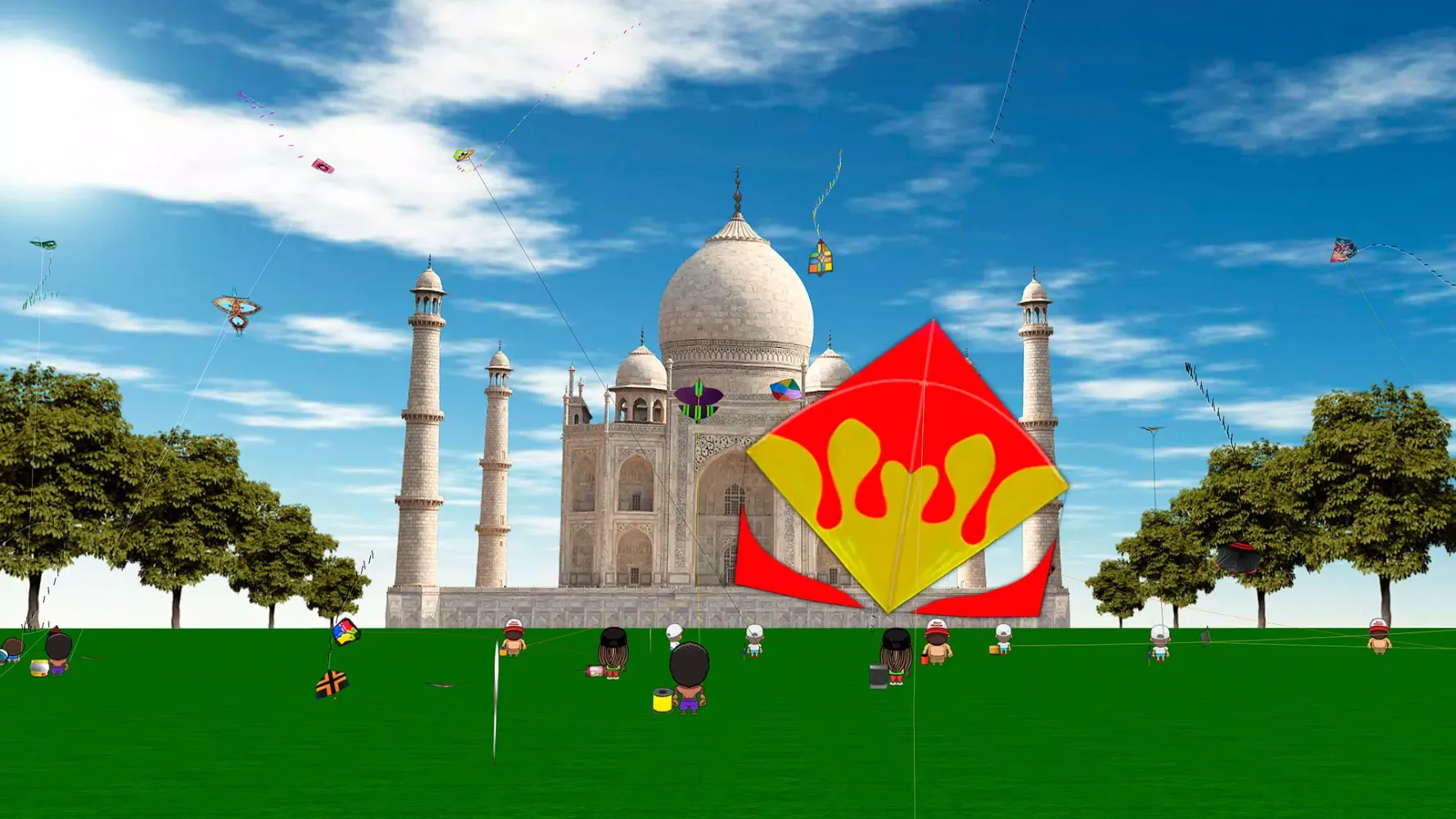 Kite Flying India VS Pakistan应用截图