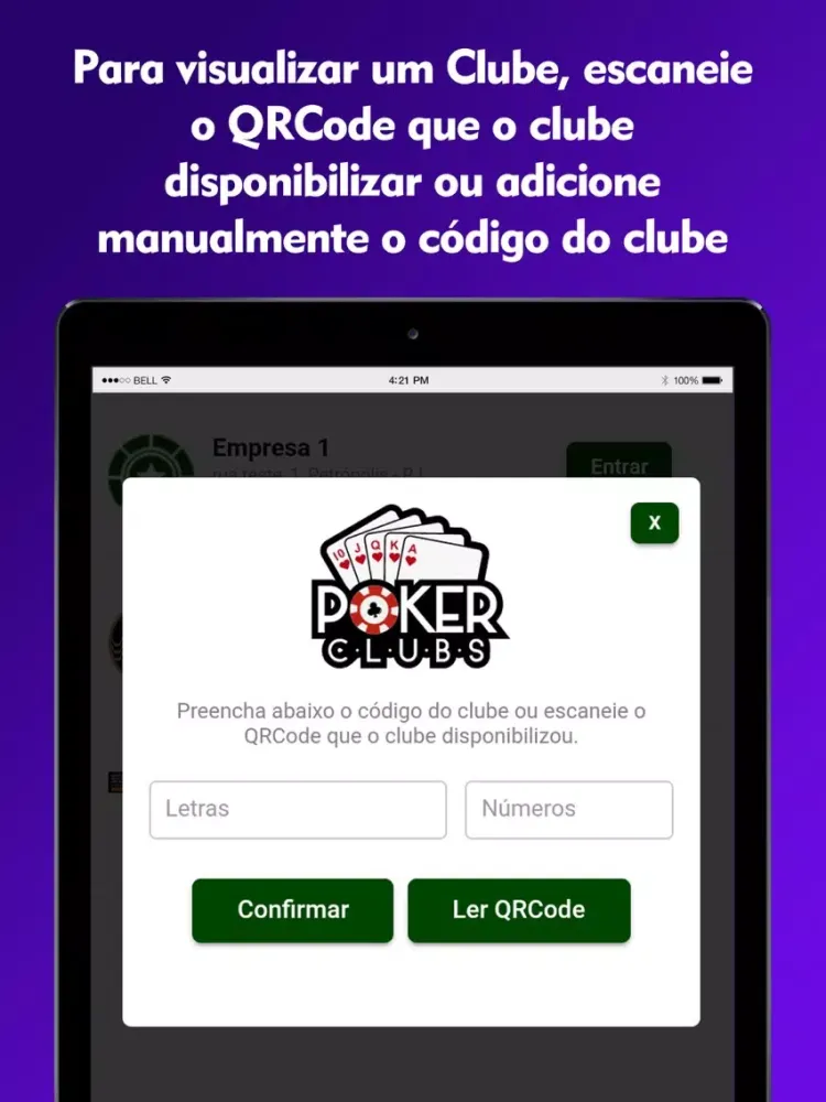 Poker Clubs Marketplace iPad 应用截图