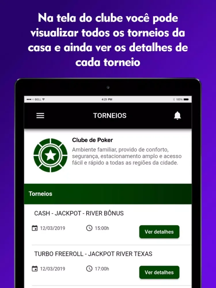 Poker Clubs Marketplace iPad 应用截图