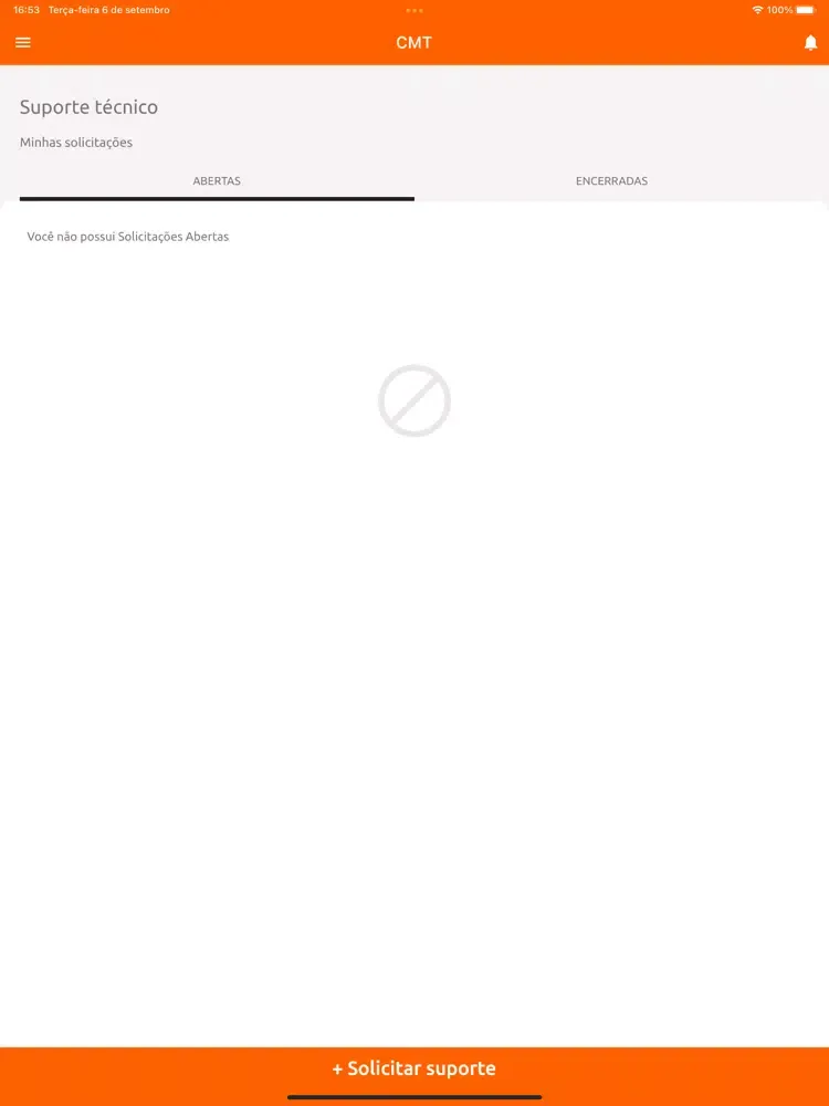 Screenshot di CMT Internet iPad 