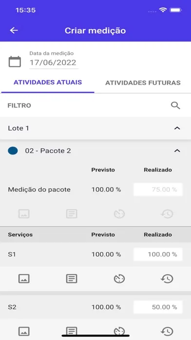 Tangkapan layar Prevision - Sua estratégia