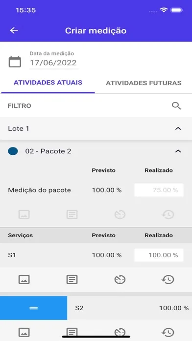 Tangkapan layar Prevision - Sua estratégia