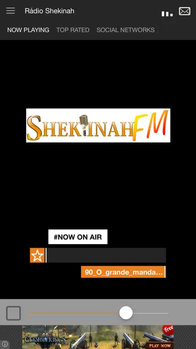 Rádio Shekinah Screenshots