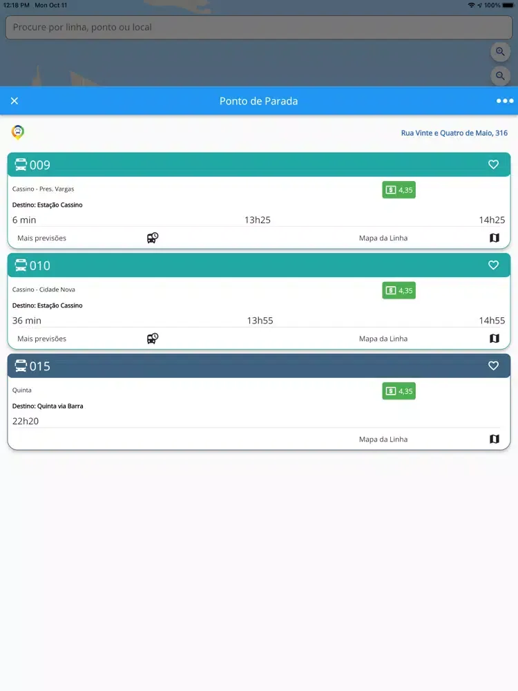 ภาพหน้าจอของ Mais+ iPad 