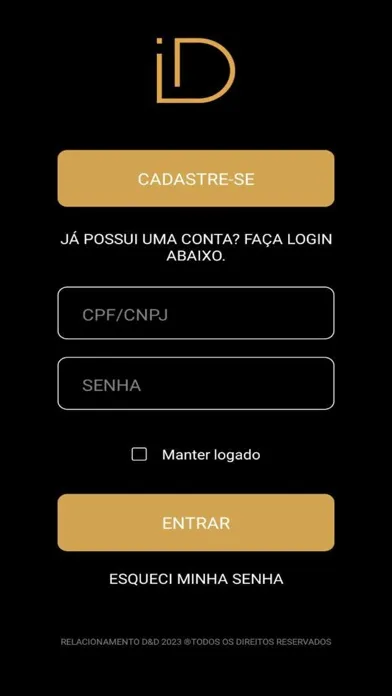 ID Relacionamento - D&D应用截图