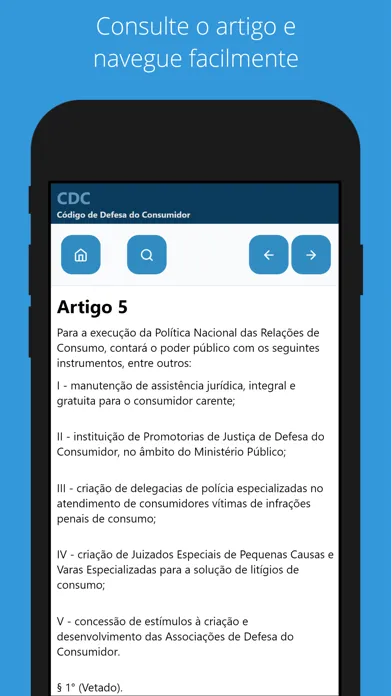 Captures d'écran de Cód. Defesa Consumidor - SLEX