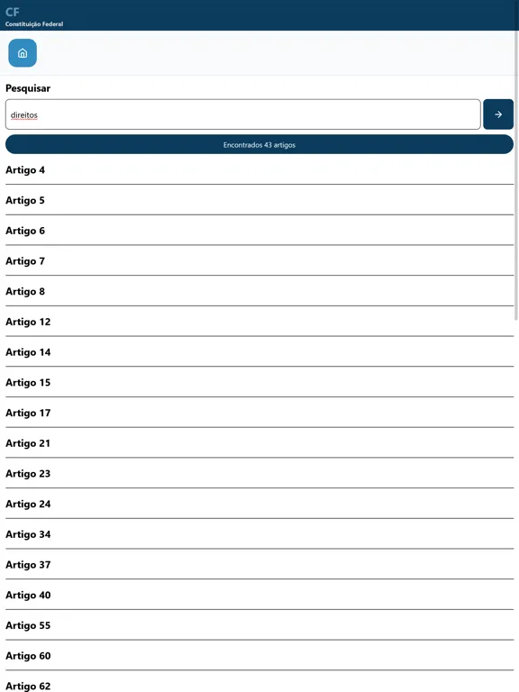Screenshot di Constituição Federal - SLEX iPad 