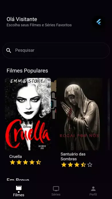 Catálogo de Séries e Filmes應用截圖