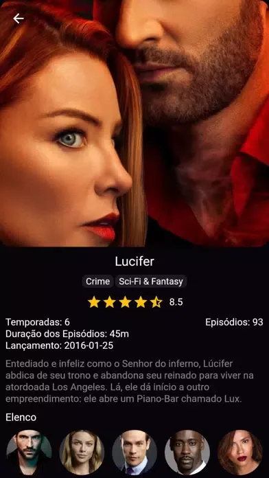 Catálogo de Séries e Filmes應用截圖