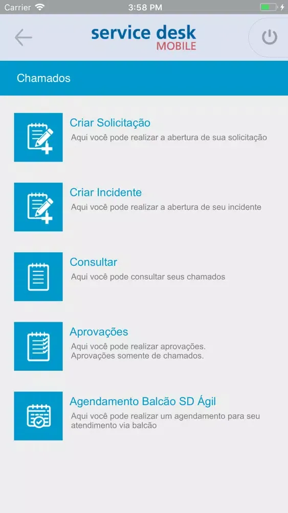 Скриншоты Service Desk Mobile