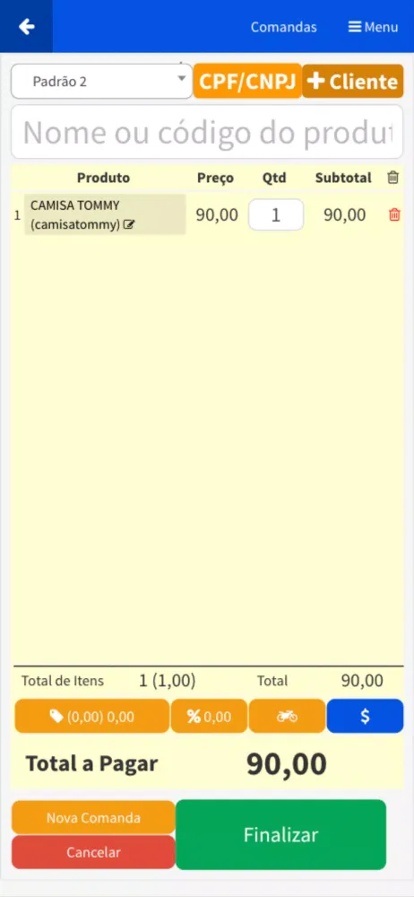 TudoNet - Vendas e Finanças Screenshots