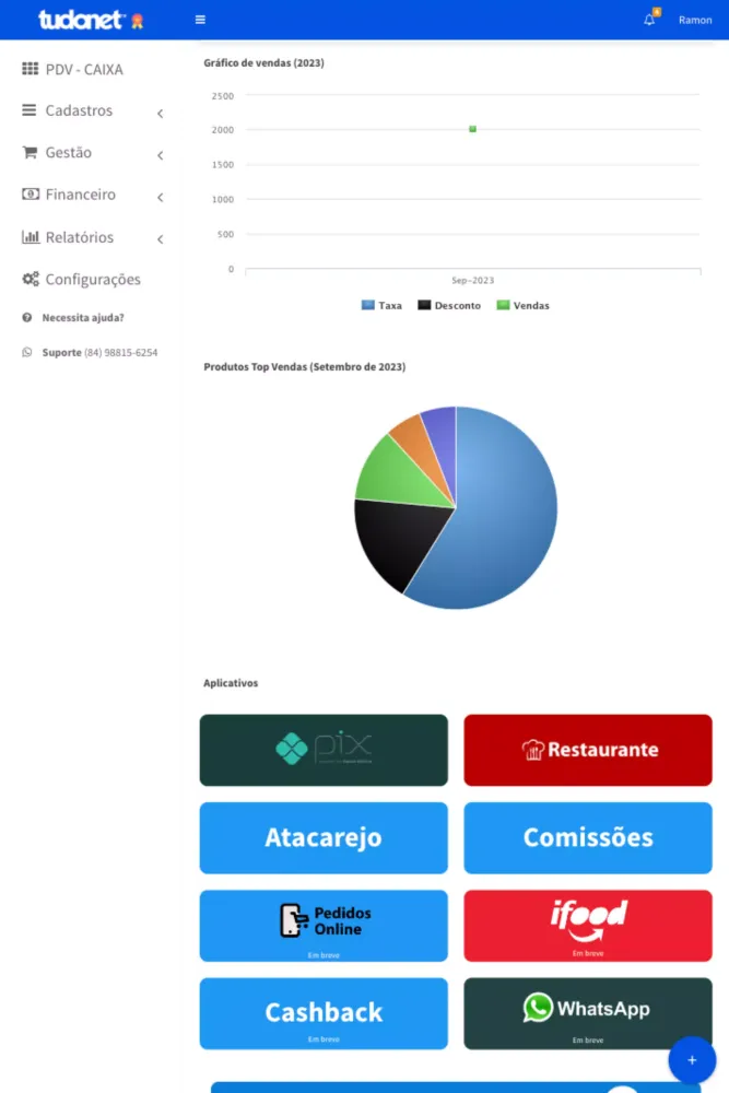 TudoNet - Vendas e Finanças Screenshots