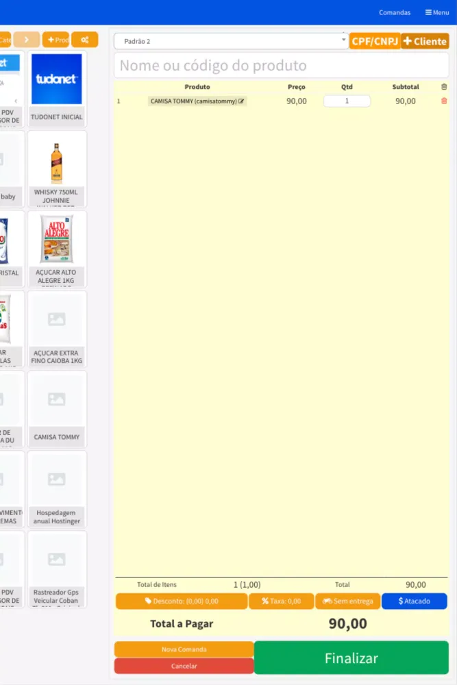TudoNet - Vendas e Finanças Screenshots