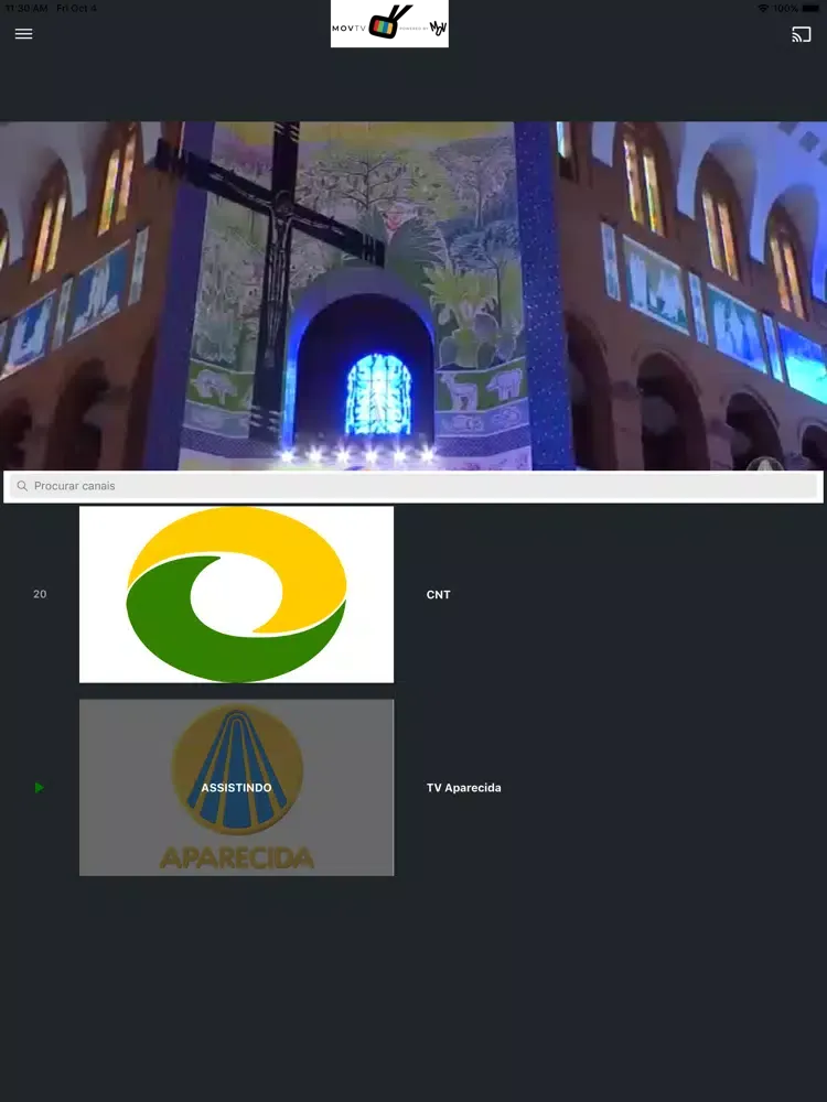 Capturas de pantalla de MOV TV iPad 
