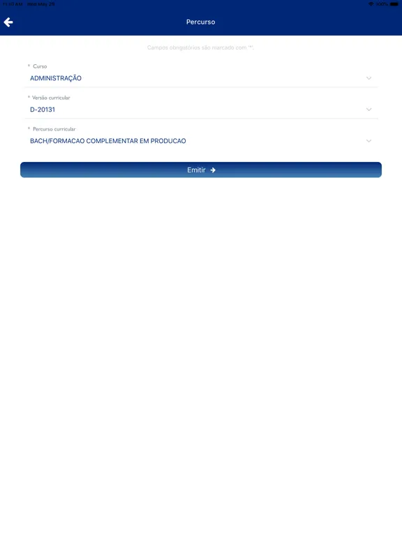 Siga UFMG iPad  स्क्रीनशॉट