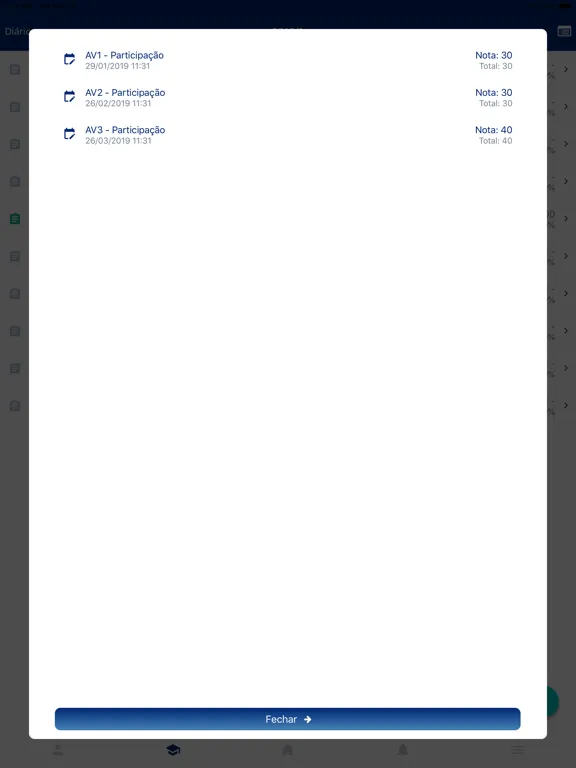 Siga UFMG iPad  स्क्रीनशॉट