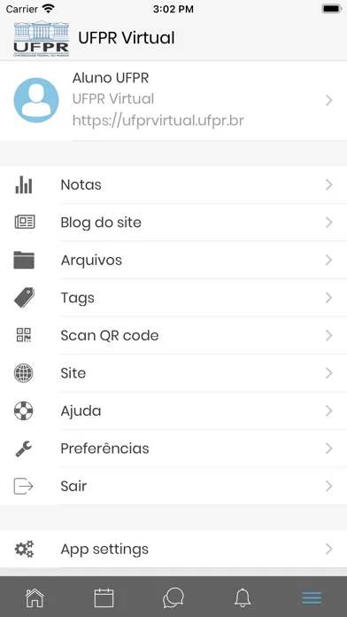 UFPR Virtual Screenshots