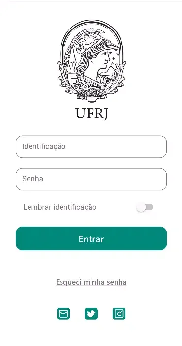 Portal Aluno UFRJ Screenshots