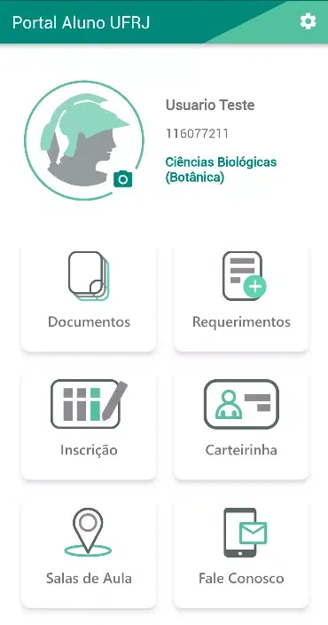 Portal Aluno UFRJ Screenshots