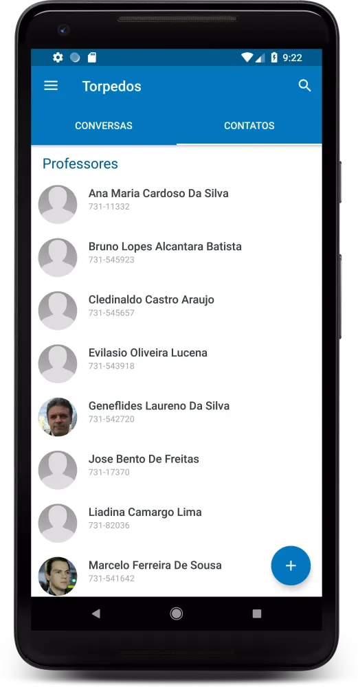 Capturas de tela do Unifor Online Mobile