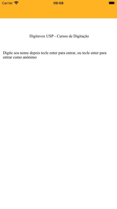 Capturas de tela do Digitavox USP