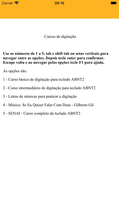 Capturas de tela do Digitavox USP