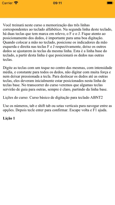Capturas de tela do Digitavox USP