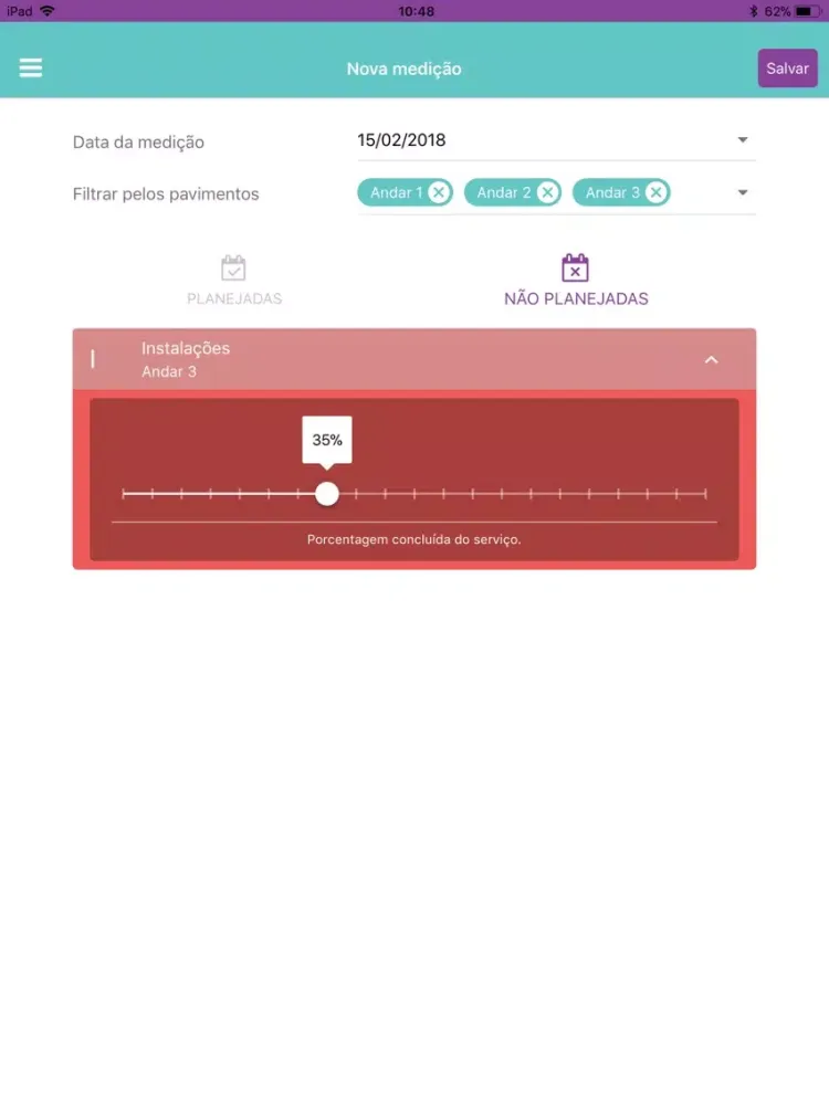 Medições Físicas - Welob iPad 应用截图