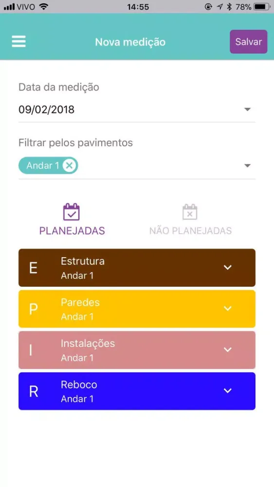 Medições Físicas - Welob应用截图