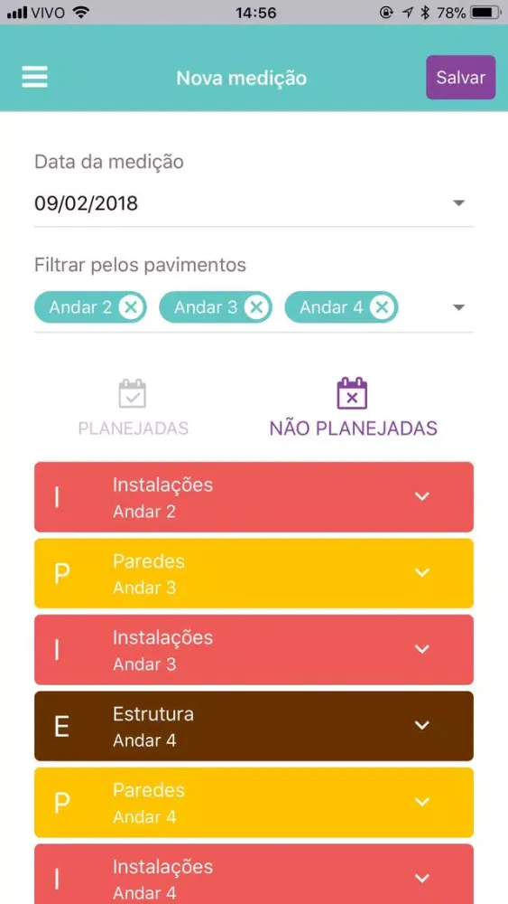Medições Físicas - Welob应用截图