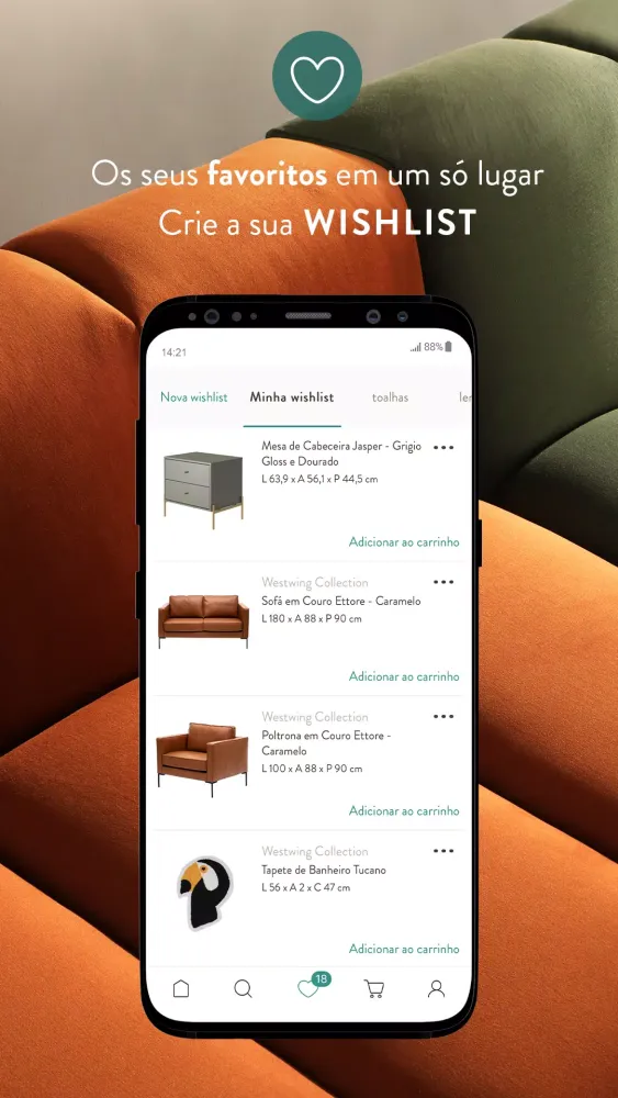 Westwing Screenshots