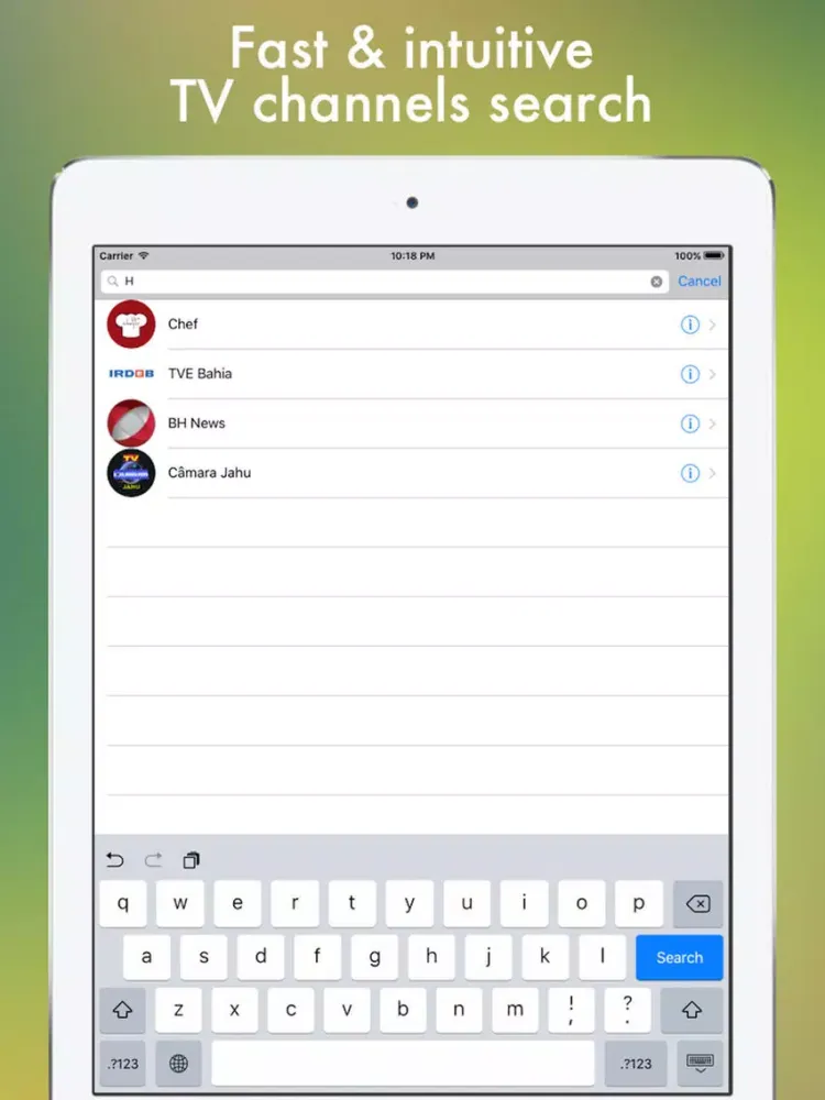 TV Brasileira - televisão brasileira on-line iPad  스크린샷