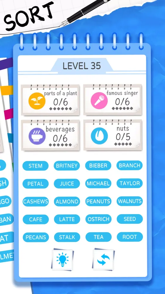 صور Word Sort