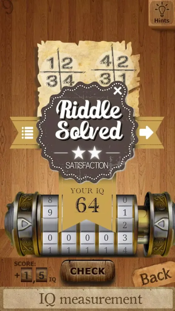 IQ Test - Cryptex Challenge Screenshots