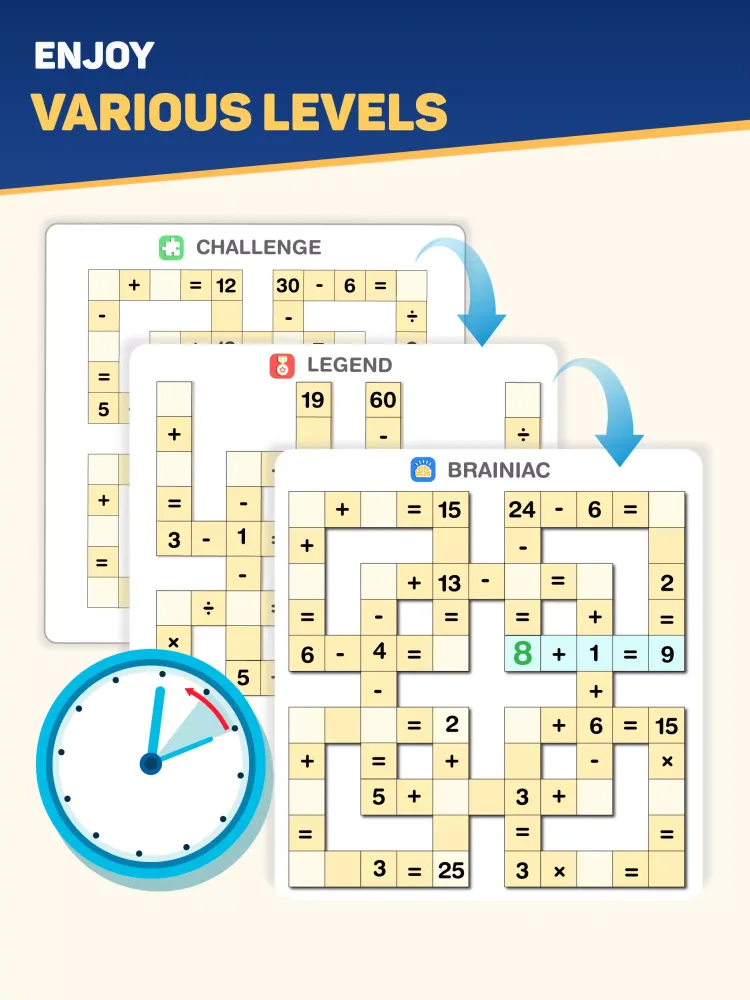 Cross Number Screenshots