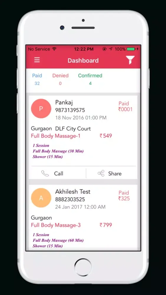 HunTap Seller App 스크린샷