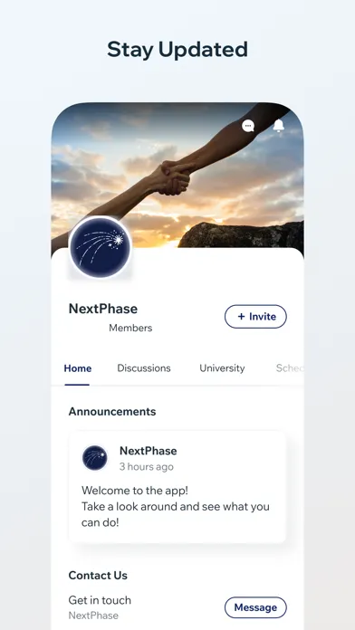 NextPhase Community سکرین شاٹس
