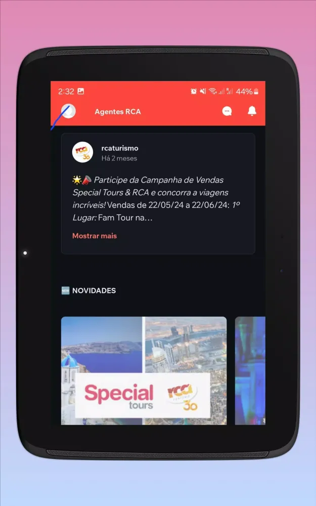 Agentes RCA Screenshots