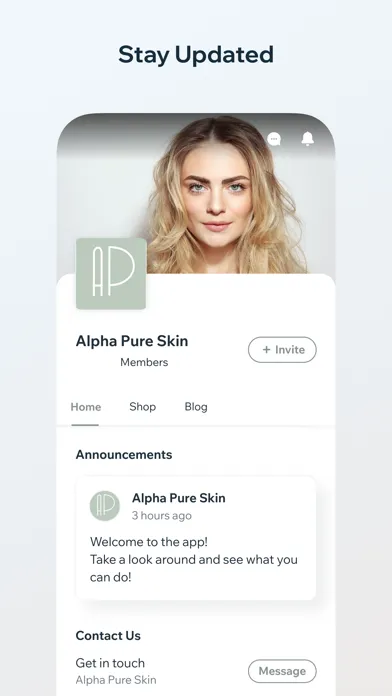 Alpha Pure Skin Screenshots
