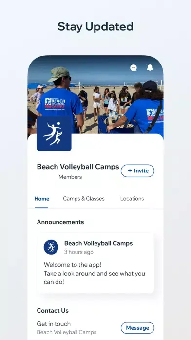 Beach Volleyball Camps 스크린샷