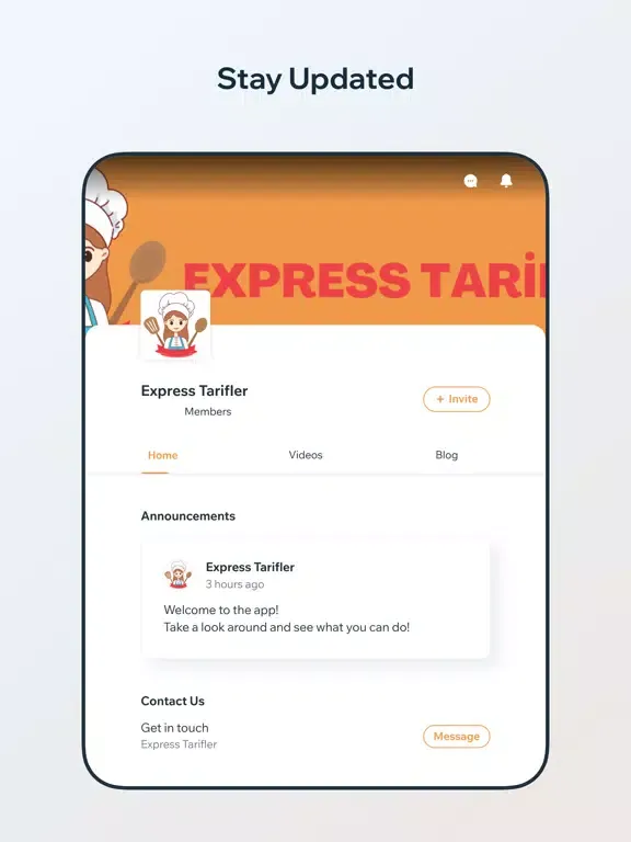 Captures d'écran de Express Tarifler iPad 