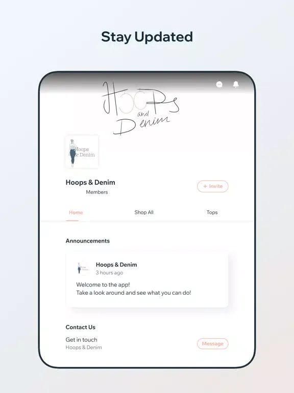 تصاویر Hoops And Denim iPad 
