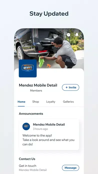 Mendez Mobile Detailing Ekran Görüntüleri