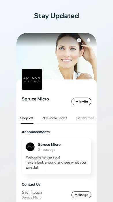 Spruce Micro سکرین شاٹس