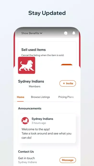 Zrzuty ekranu Sydney Indians