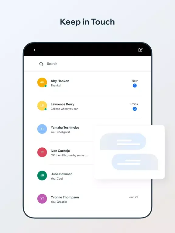 The Gig Community App iPad  سکرین شاٹس
