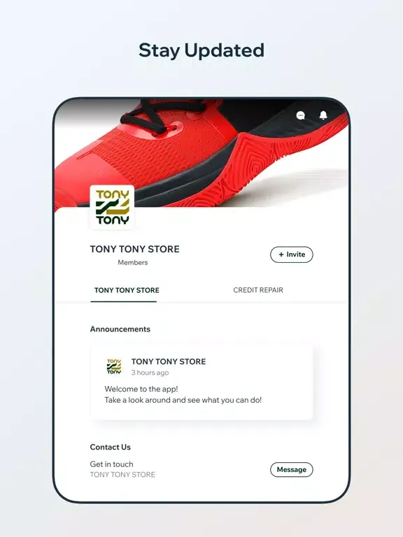 Capturas de pantalla de TONY TONY STORE iPad 