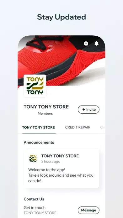 Capturas de pantalla de TONY TONY STORE