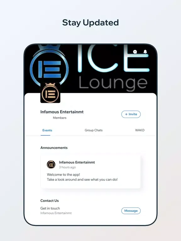 Infamous Entertainment iPad  Ekran Görüntüleri