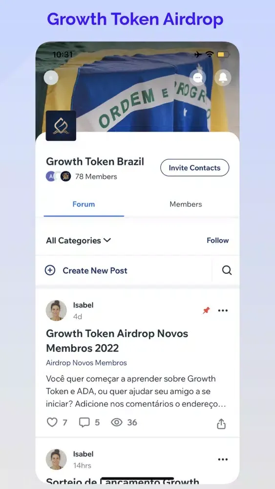 Growth Token Airdrop应用截图